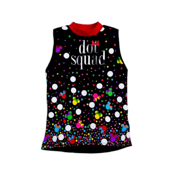 Disney Boutique women’s Minnie Dot Squad Tank size small - Picture 1 of 9